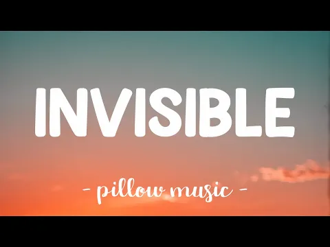 Download MP3 Invisible - Hunter Hayes (Lyrics) 🎵