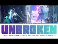 Sasaki to Pii-chan Season 2 Full Opening Lyrics | Unbroken | MADKID