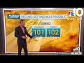 Weather forecast Dangerous heat is coming