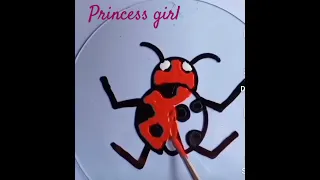 Ladybug painting share and subscribe for more