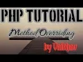 LIVE Method Overriding in PHP Language Hindi Php Tutorial