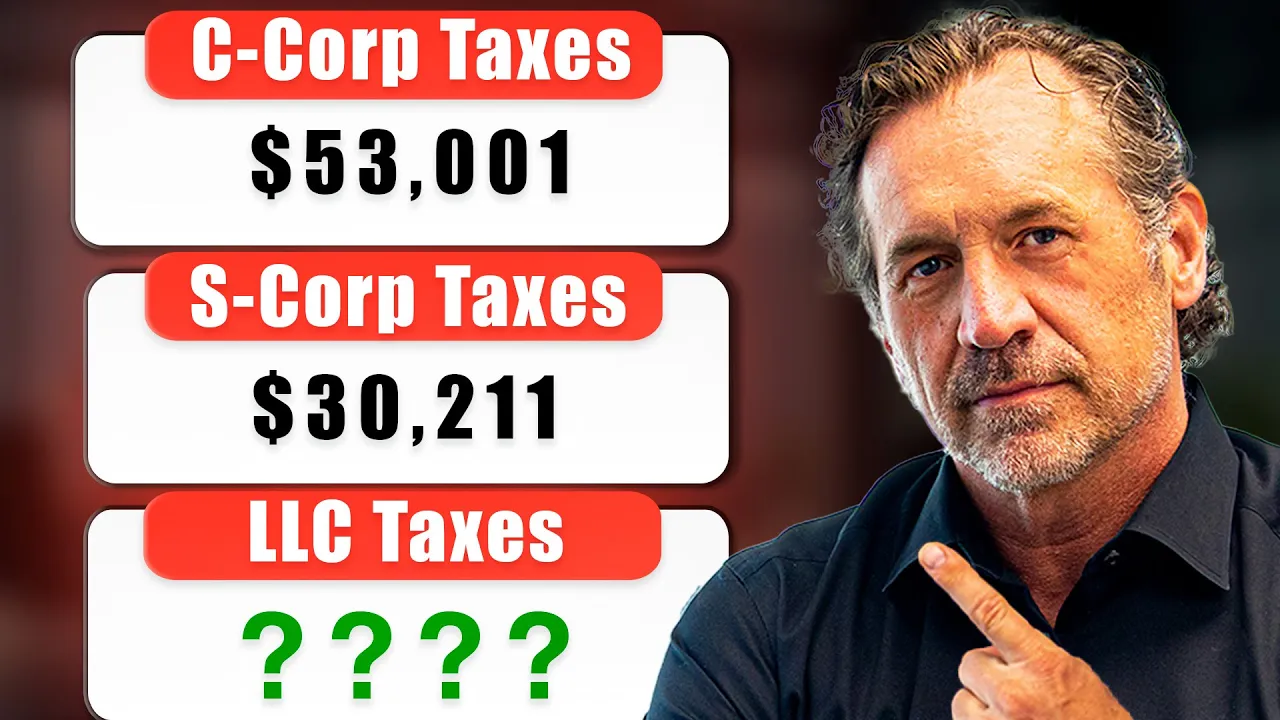 This Choice Costs You THOUSANDS: LLC, S-Corp or C-corp?