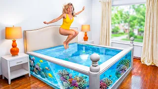 I Turned my Bed into a Fish Tank!