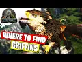 WHERE TO FIND GRIFFINS ON ARK FJORDUR SPAWN LOCATIONS