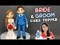 Bride and Groom Cake Topper Tutorial Bride Cake Topper Tutorial Groom Cake Topper Tutorial
