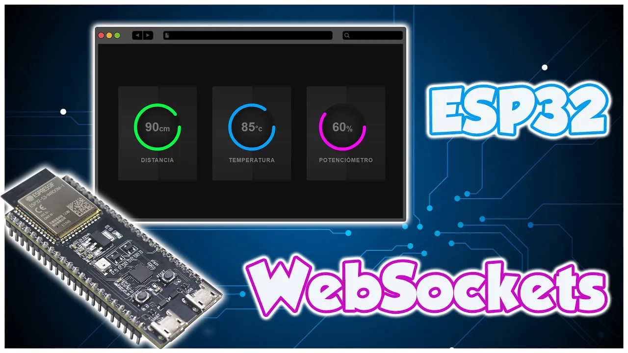 SERIE ESP32 #21: Websockets - Control en Tiempo Real - ESP32