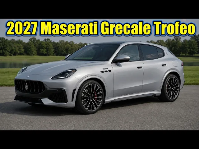 2027 Maserati Grecale Trofeo: F1-Derived Nettuno V6 Power Meets Daily Luxury