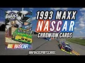Dale Jr s First Card 1993 MAXX NASCAR Chromium Cards Pack Break