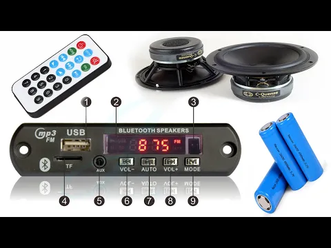 Download MP3 USB Mp3 with Bluetooth Module Player Connection || Bluetooth, FM, USB, SD Card with Aux open Module