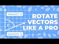 Unity Tips How to rotate a Vector by an angle