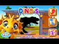 Lagu Dino Filmpjes met Pretlettertjes • Wie Zit Daar Verstopt?