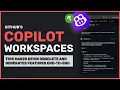Github Copilot Workspaces Better than DEVIN Create Features Fix issues instantly with Copilot