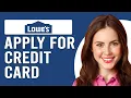 How To Apply For A Lowe s Credit Card How To Get Lowe s Credit Card