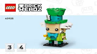 💥 LEGO instructions 💥 BrickHeadz 💥 40925 💥 Alice in Wonderland 💥 Mad Hatter 💥