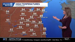 SE Wisconsin Weather Warm today hot very humid this week