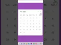 Create A Dynamic Calendar in HTML CSS JavaScript