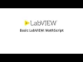 Basic LabVIEW Exercise 3 MathScript