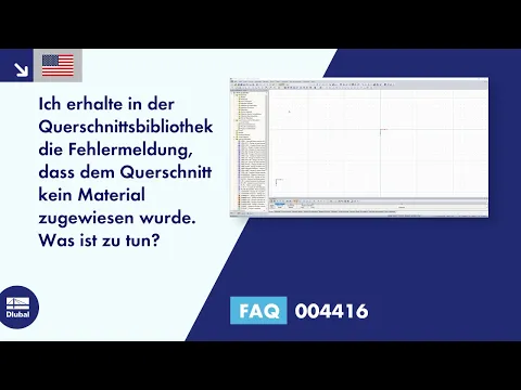 Download MP3 [EN] [EN] FAQ 004416 | Ich erhalte in der Querschnittsbibliothek die Fehlermeldung, dass dem Quer...