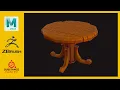 Stylized Table - Autodesk Maya Zbrush Substance Painter