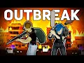 DAY ONE Of The Zombie Outbreak In Project Zomboid NPC s Included