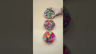 ASMR Video | Beads, gems, bells #dominomarble