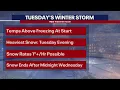 DC weather Tuesday s snowstorm outlook