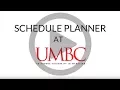 UMBC Schedule