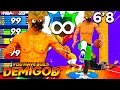 GAME BREAKING 6 8 DEMIGOD is the BEST BUILD in NBA 2K23 - BEST 2-WAY 3PT POINT FORWARD BUILD 2K23