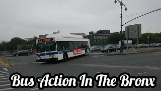 NYC Buses Bus Action In The Bronx Bx3 Bx11 Bx13 Bx35 and Bx36 Bus Action