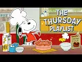 Relaxing Thursday Jazz with Snoopy Smooth Jazz Playlist for Peaceful Mornings