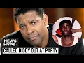 Denzel Washington Checked Diddy At Party Before Arrest You Don t Respect Anyone - HP News