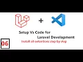 06 Setup Visual Studio Code for Laravel Development Install namespace Resolver Extension