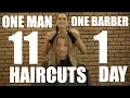 Lagu 1 Man 11 Different Haircuts in 1 Day by Martini