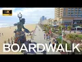 Boardwalk in Virginia Beach 4k Drone Tour