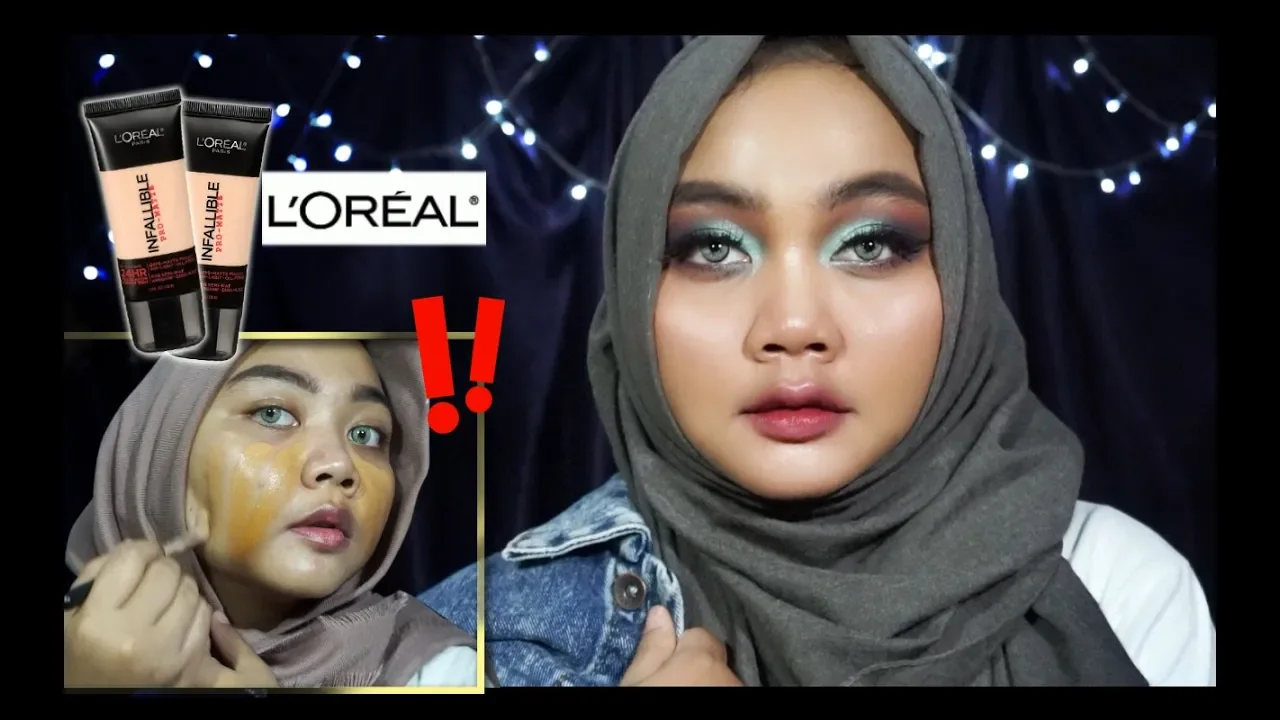 REVIEW | ACNE PRONE SKIN | OILY SKIN | LOREAL INFALLIBLE 24H MATTE | BAHASA | SADDY AULIA. 