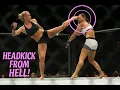HOLM HOLLY's verbluffende headkick KO | LFA Fights