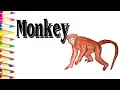 How to Draw a Howler Monkey - SLD