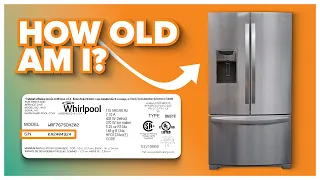 Appliance Age Serial Number Decoder - For Whirlpool Maytag Amana KitchenAid Jenn Air Kenmore