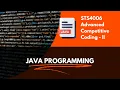 STS4006 Advanced Competitive Coding - II Min Stack