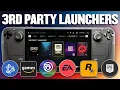 Steam Deck - EASIEST WAY To Install 3rd Party Launchers In 2026