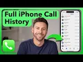 How To See Full Call History On iPhone