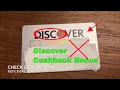 Discover Cashback Bonus Credit Card Review