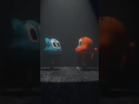 Gumball's Demonic Possession #gumball #horror #shorts