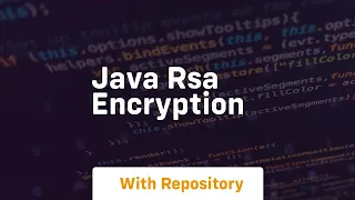 java rsa encryption