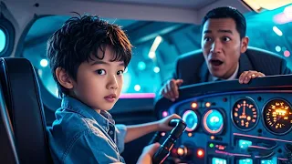 ولد عمره 8 سنوات أنقذ طائرة كانت على وشك السقوط 