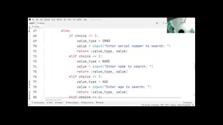 Record ManagementSystem in Python using Pycharm using python dictionary Hostboxcse Project