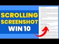 How To Take Long Scrolling Screenshot In Laptop Windows 10 Step By Step