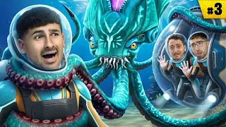 פגשנו את המפלצת ששומרת על כוכב החייזרים! (סאבנאוטיקה פרק 3)