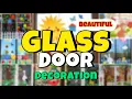 Door decoration ideas Preschool decoration beautiful glass decoration