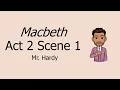 Macbeth Act 2 Scene 1 Explained